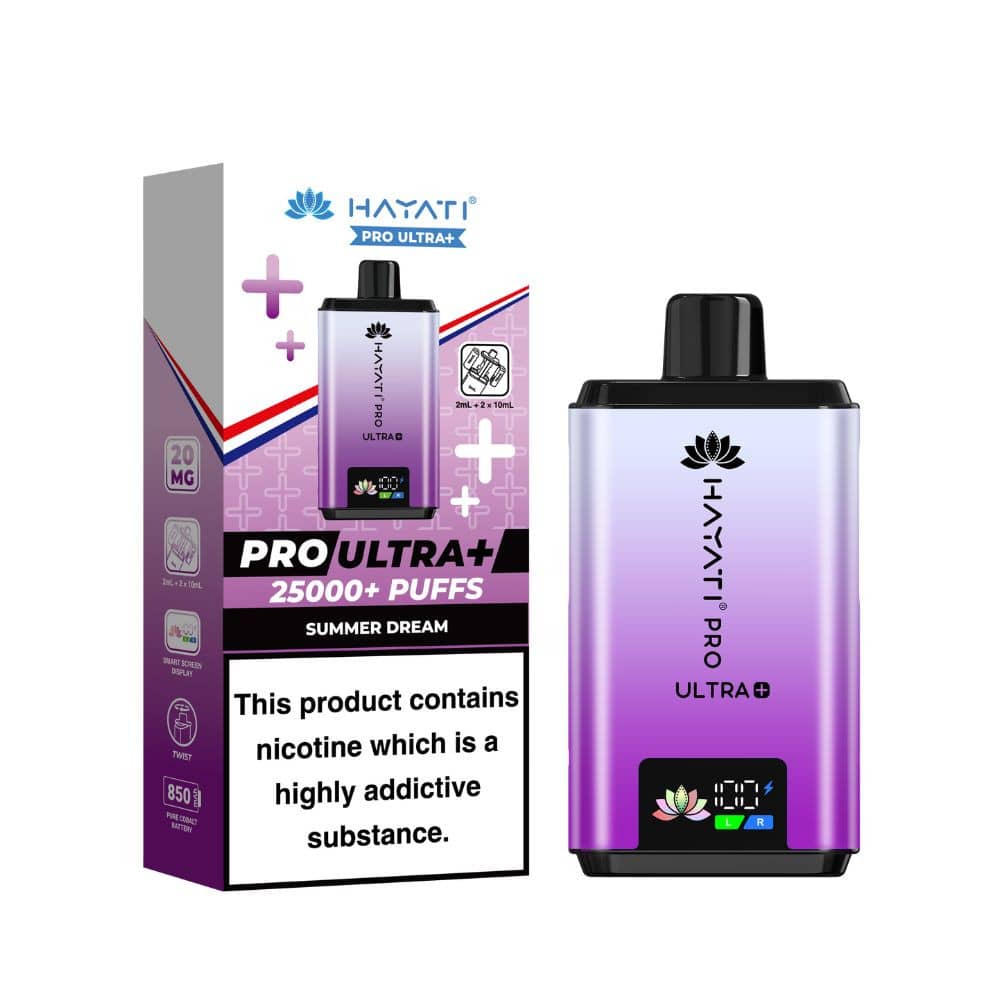 Hayati Pro Ultra Plus 25k Prefilled Vape Kit Summer Dream