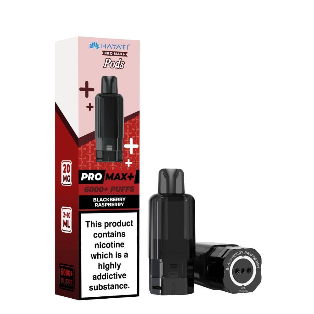 Hayati Pro Max Plus 6000 Pods Blackberry Raspberry