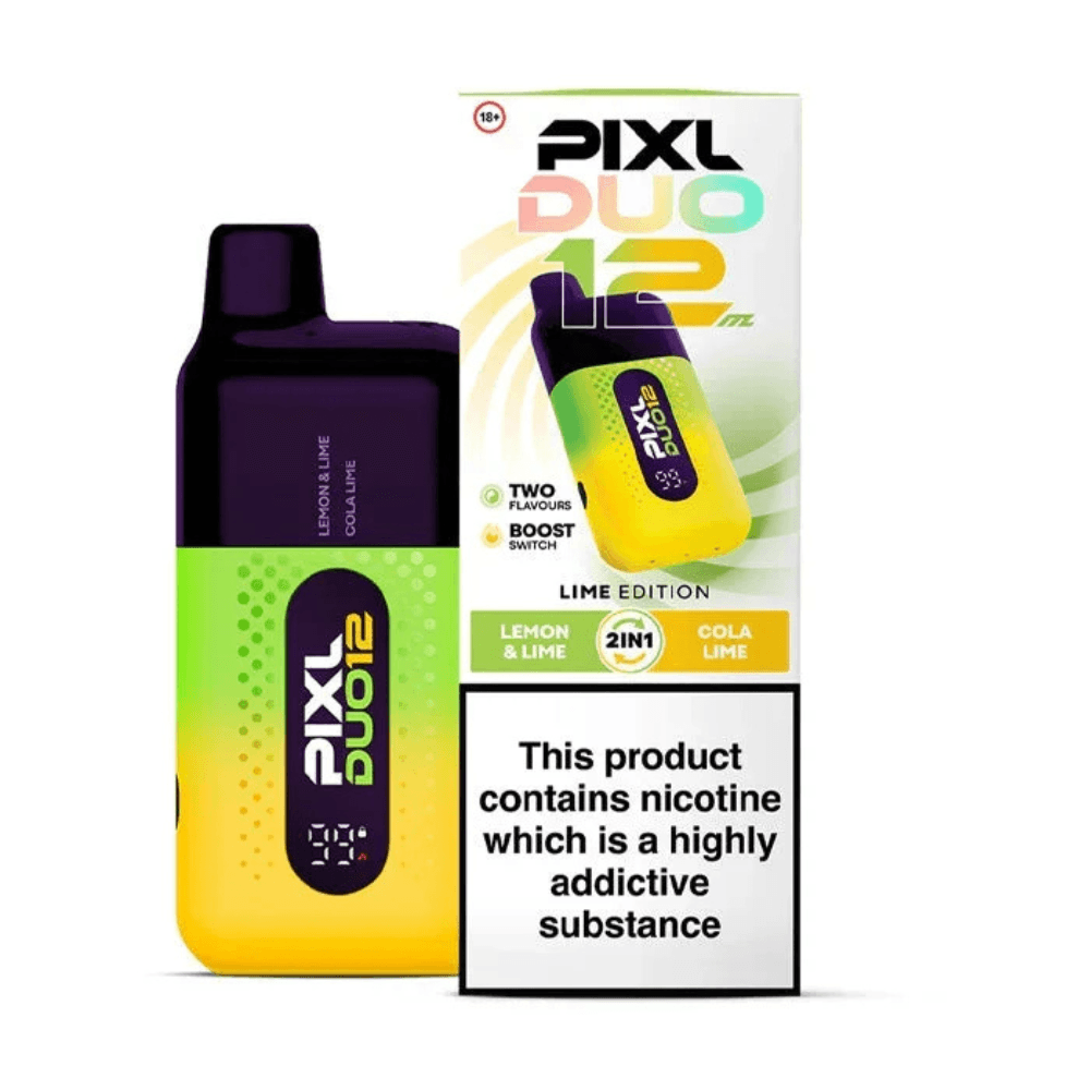 Pixl Duo 12k Prefilled Vape Kit Lime Edition