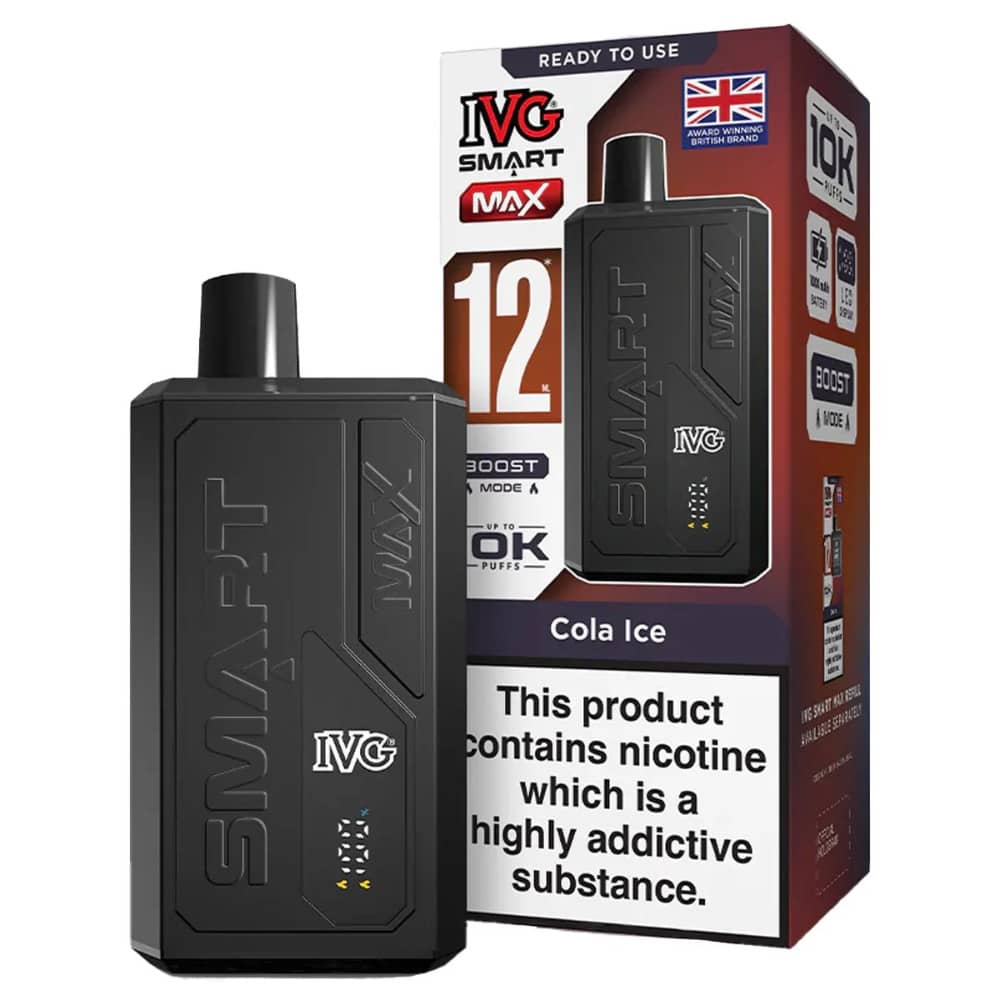 IVG Smart Max 10k Prefilled Vape Kit Cola Ice