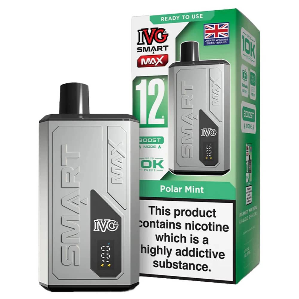 IVG Smart Max 10k Prefilled Vape Kit Polar Mint