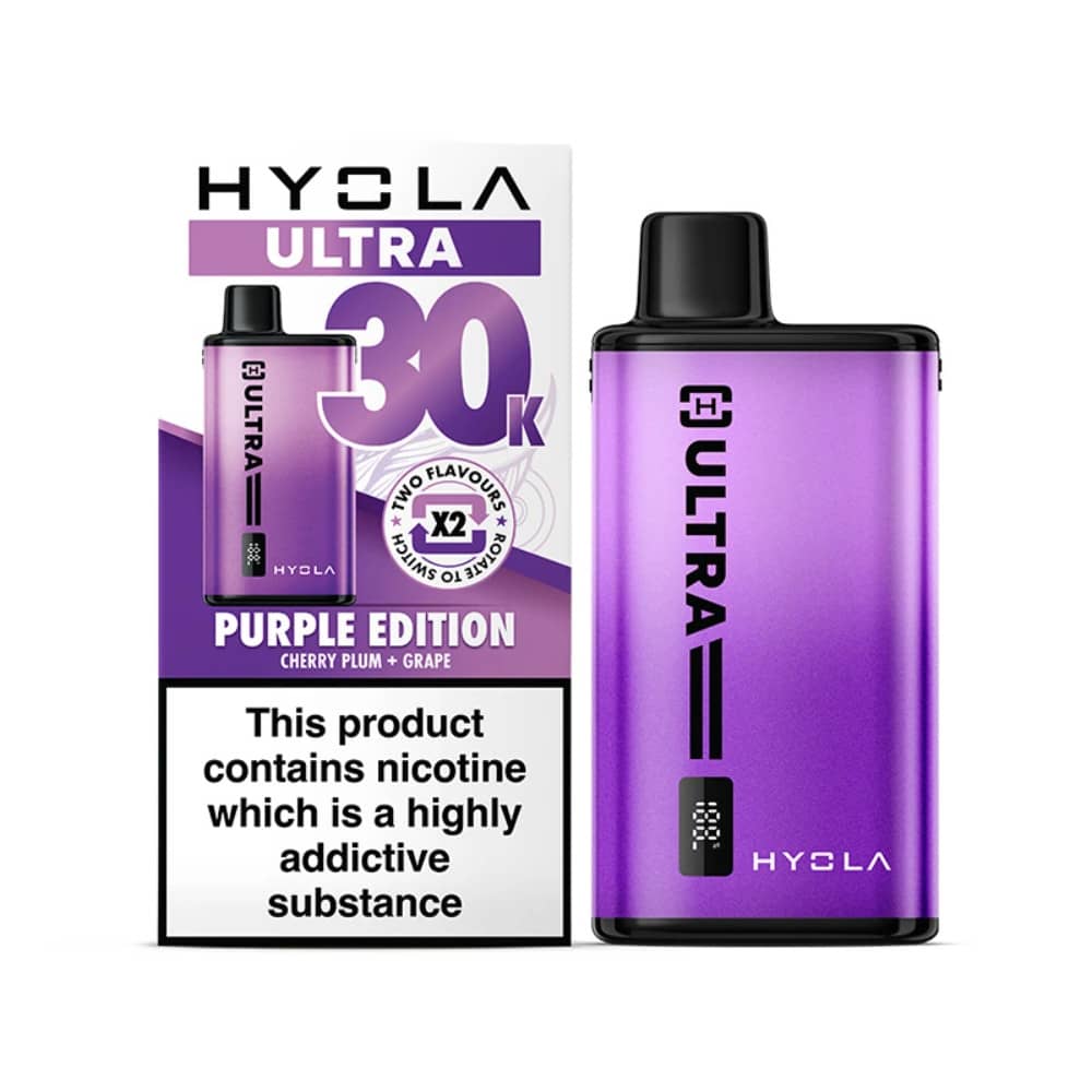 Hyola Ultra Plus 30k Prefilled Vape Kit Purple Edition