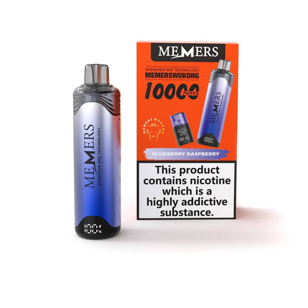Memers Wukong V10000 Prefilled Vape Kit Blueberry Raspberry