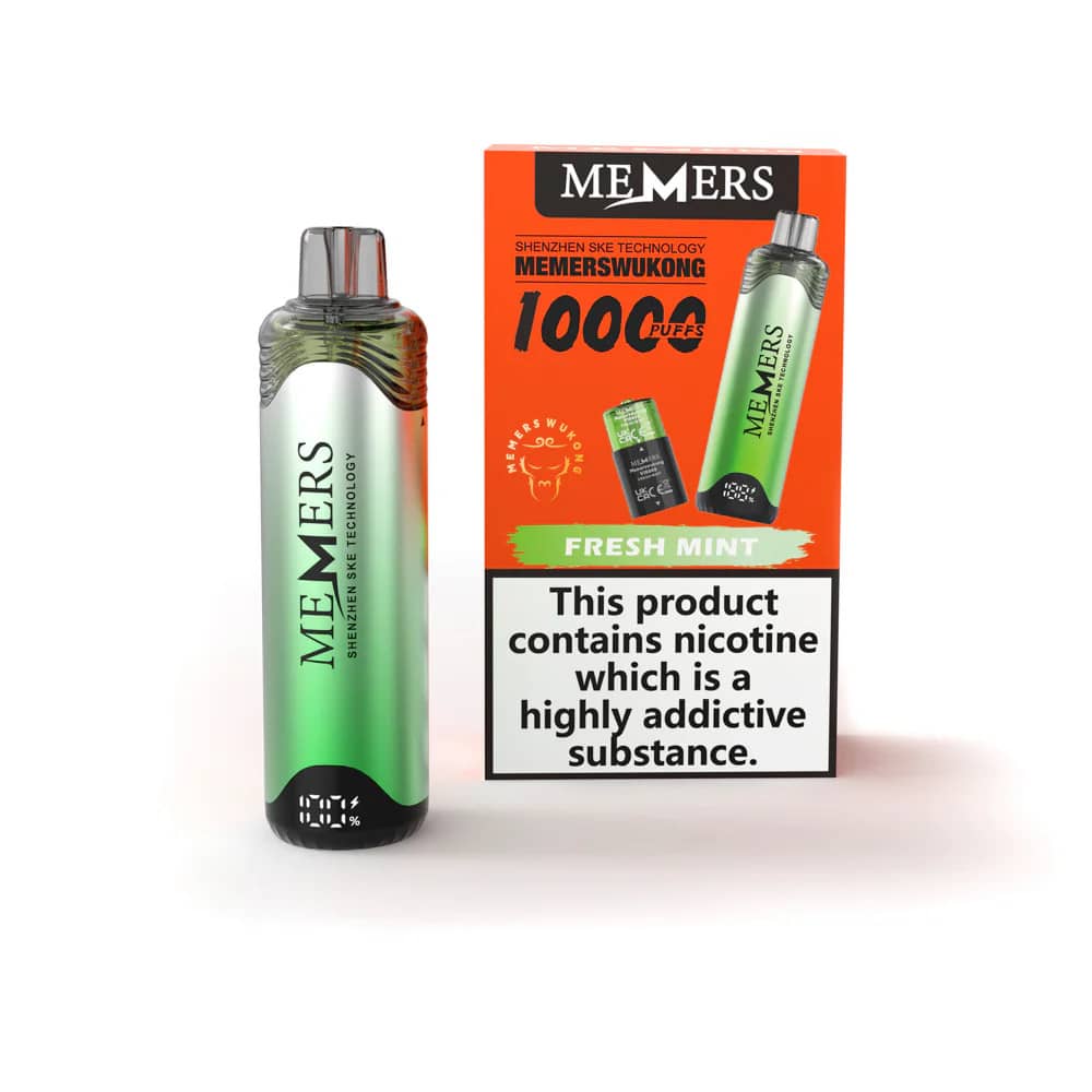 Memers Wukong V10000 Prefilled Vape Kit Fresh Mint
