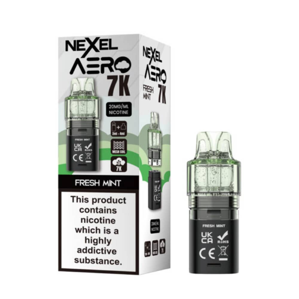 Nexel Aero 7k Pods Fresh Mint