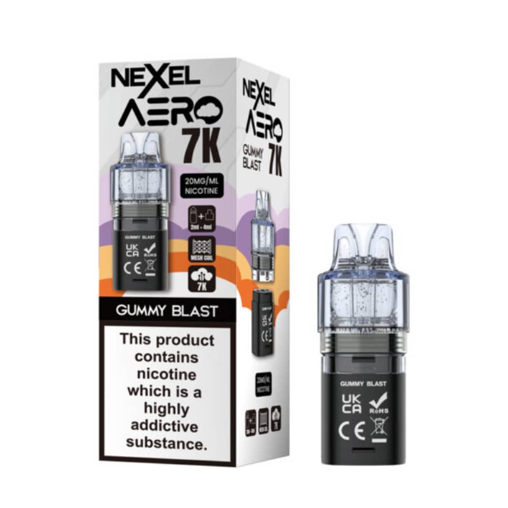 Nexel Aero 7k Pods Gummy Blast