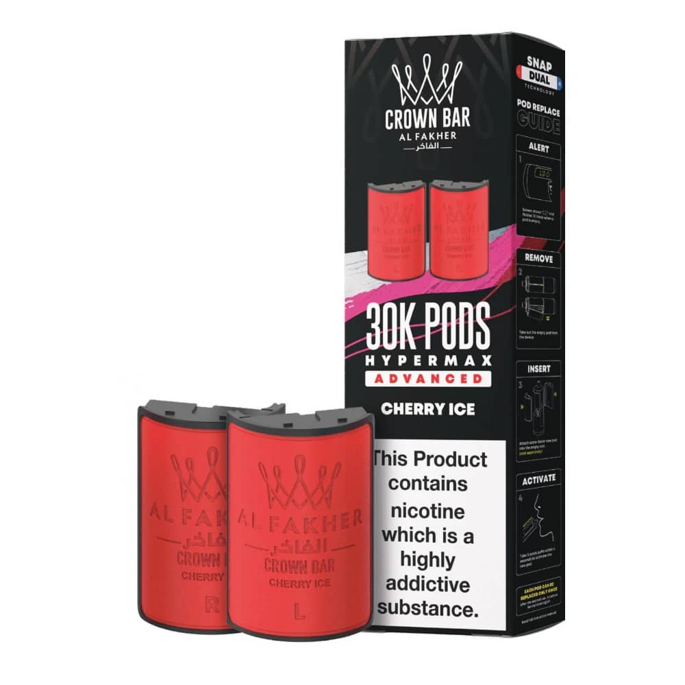 Al Fakher 30k Hypermax Pods Cherry Ice