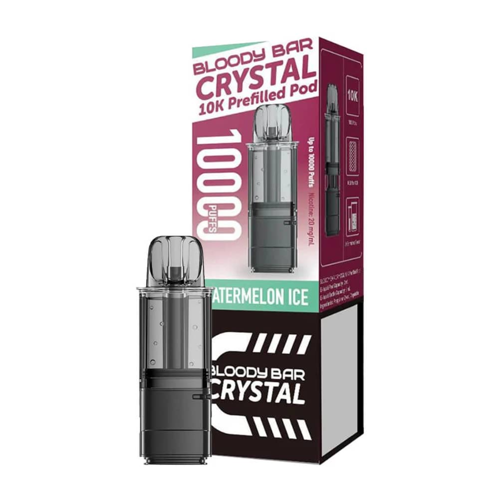 Bloody Bar Crystal 10k Pods Watermelon Ice