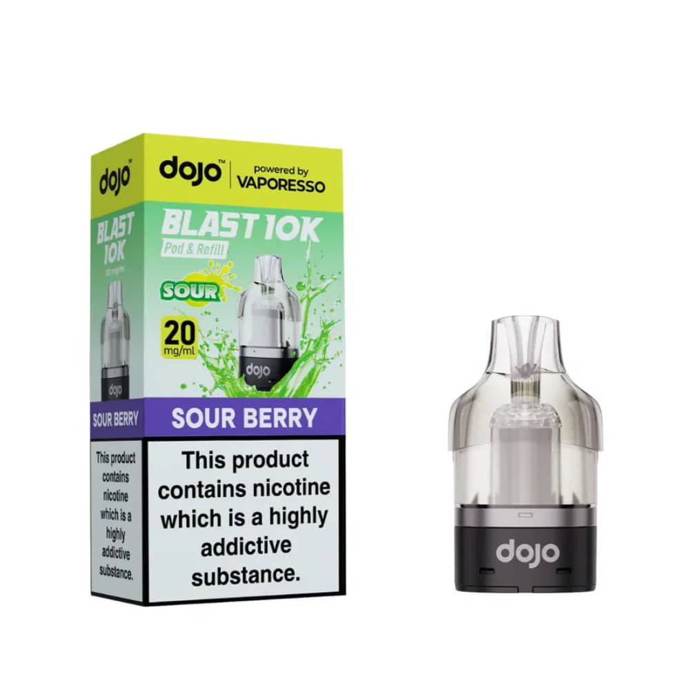 Vaporesso Dojo Blast 10K Pods Sour Berry