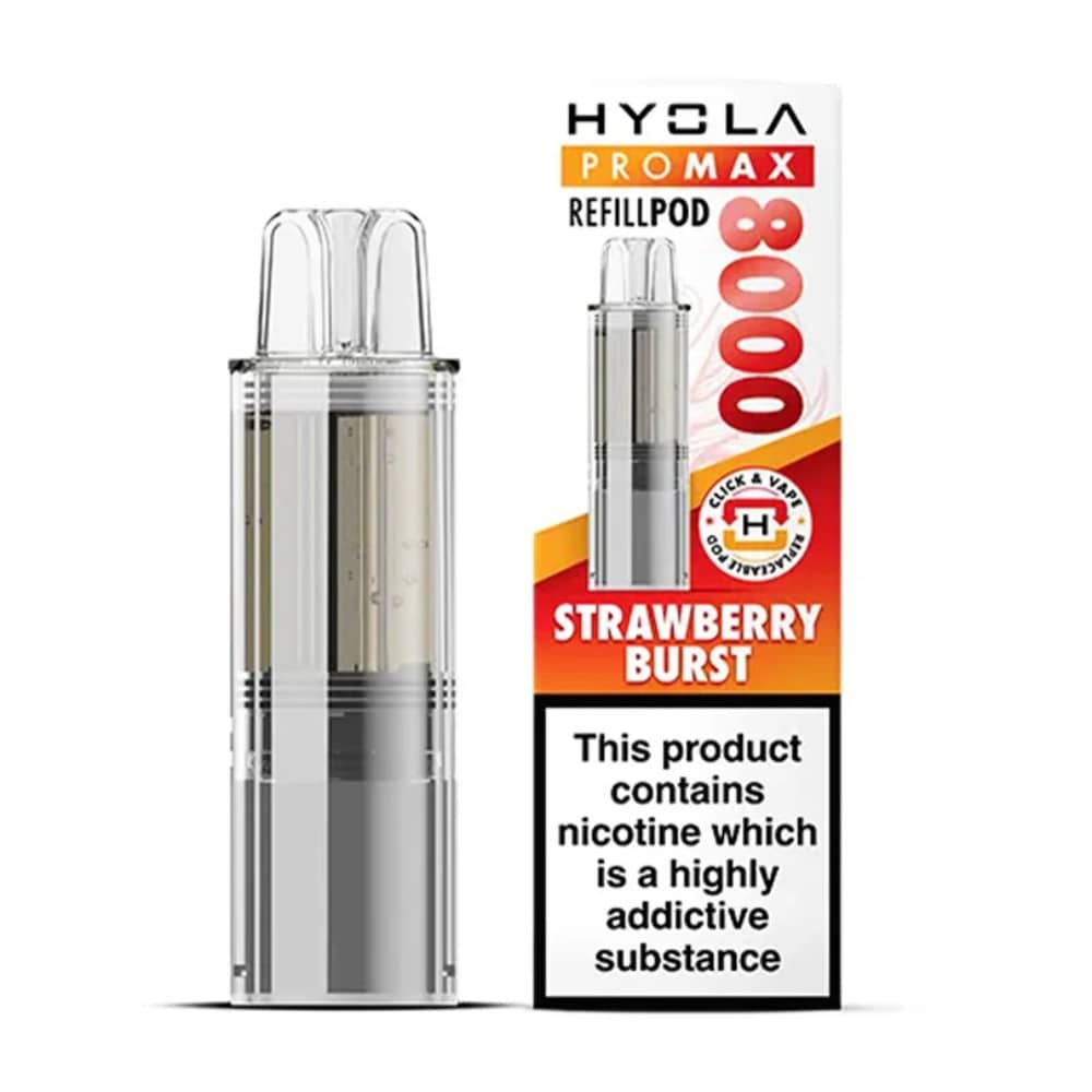 Hyola Pro Max 8000 Pods Strawberry Rush Burst