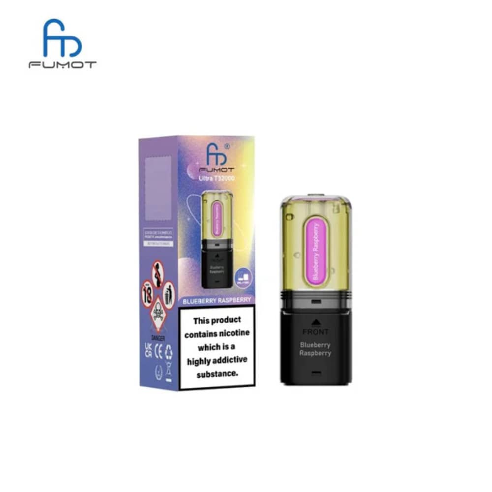RandM Fumot T32000 Ultra Pods Blueberry Raspberry