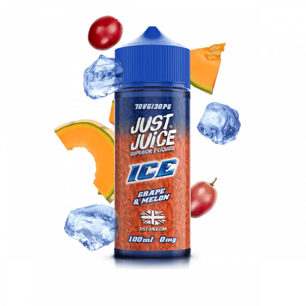 Just Juice 100ml E-Liquids Grape & Melon Ice