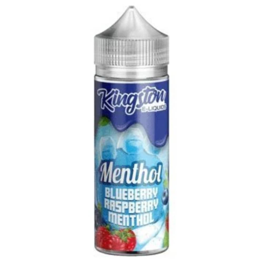 Kingston Menthol 100ml E-Liquids Blueberry Raspberry Menthol