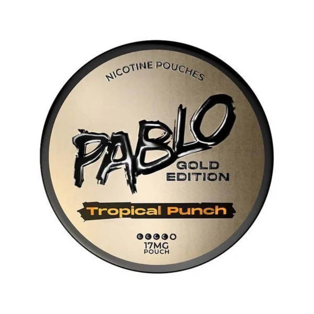 Pablo Nicotine Pouches - Gold Edition Tropical Punch 17mg
