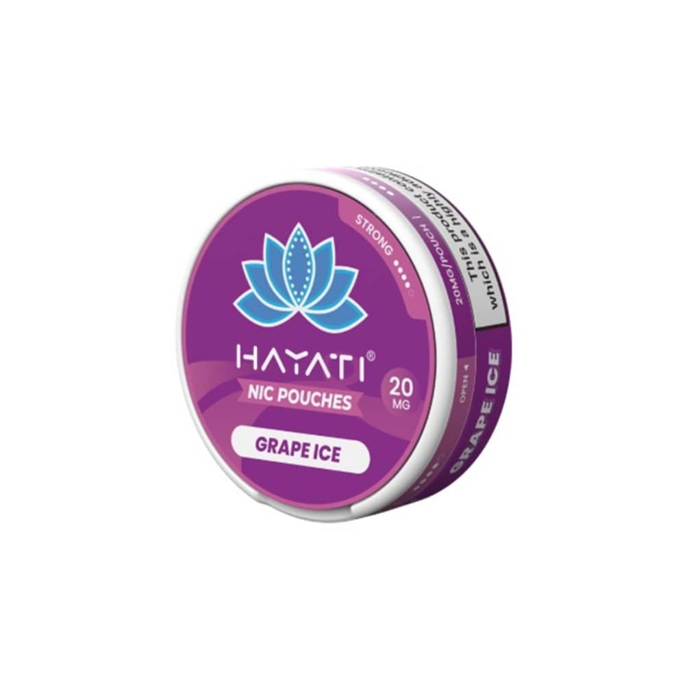 Hayati Nicotine Pouches Grape Ice 12mg