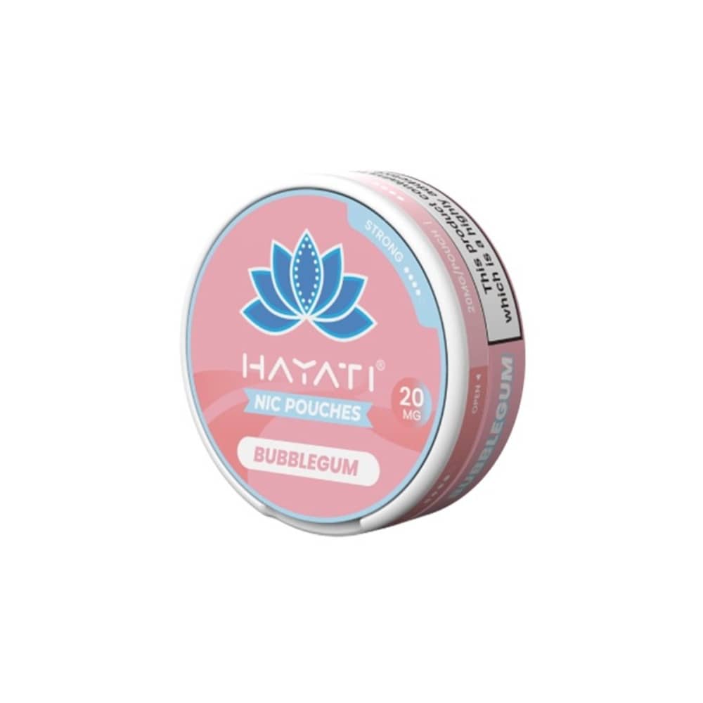 Hayati Nicotine Pouches Bubblegum 20mg