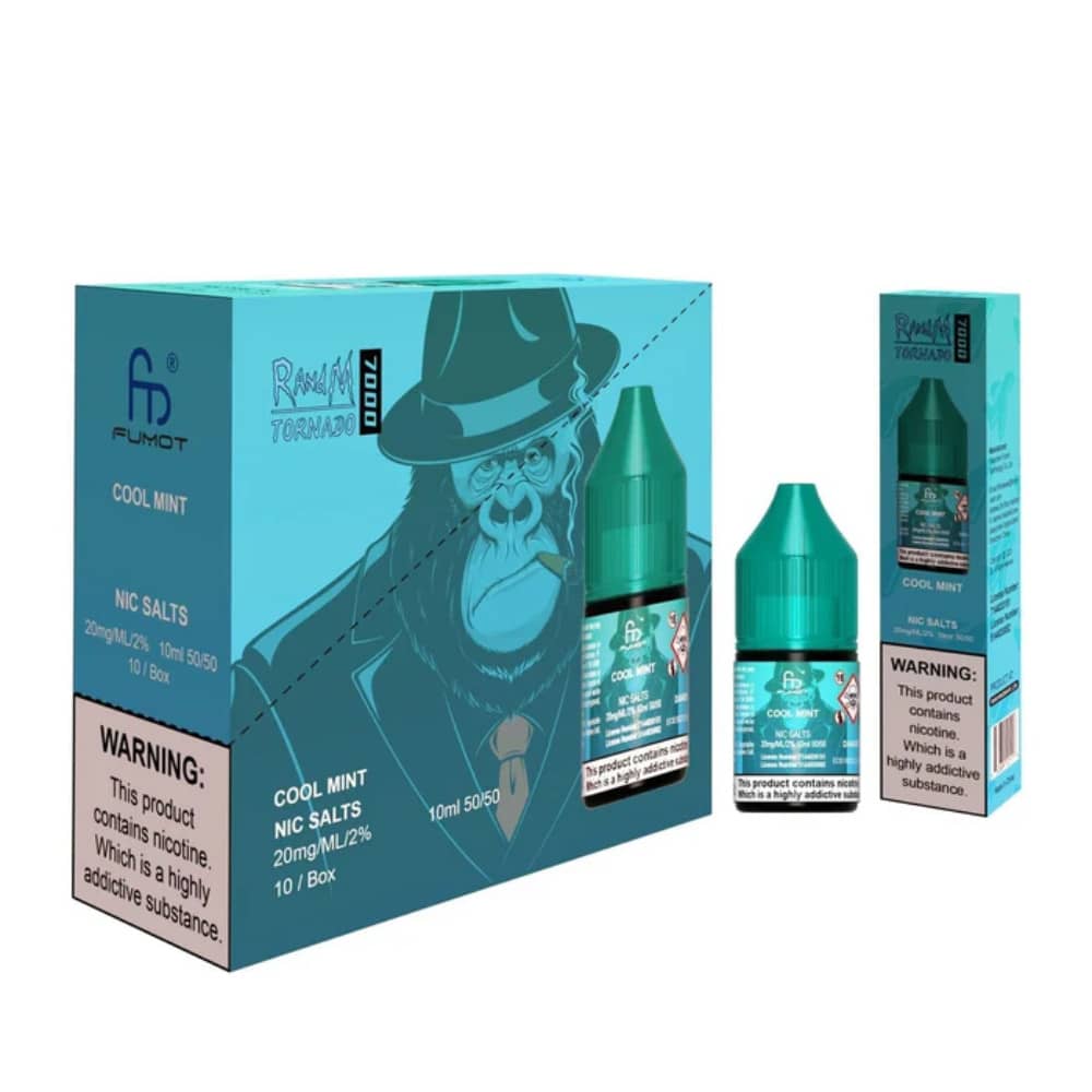 RandM 7000 Nic Salts E-Liquids 10ml Cool Mint