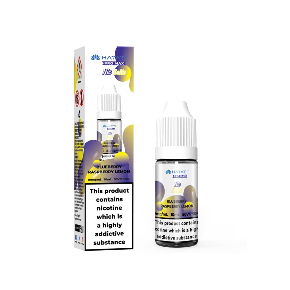 Hayati Pro Max Nic Salts E-Liquids 10ml Blueberry Raspberry 20mg