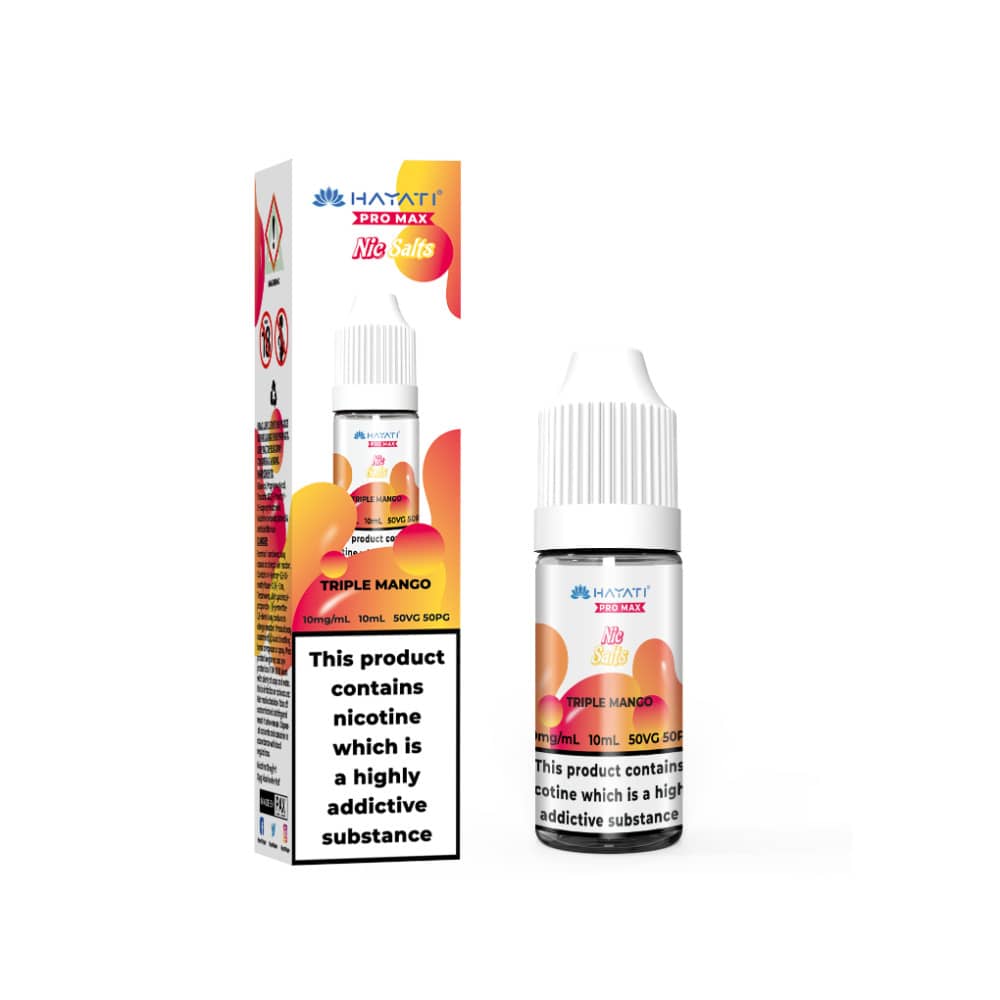 Hayati Pro Max Nic Salts E-Liquids 10ml Triple Mango 20mg