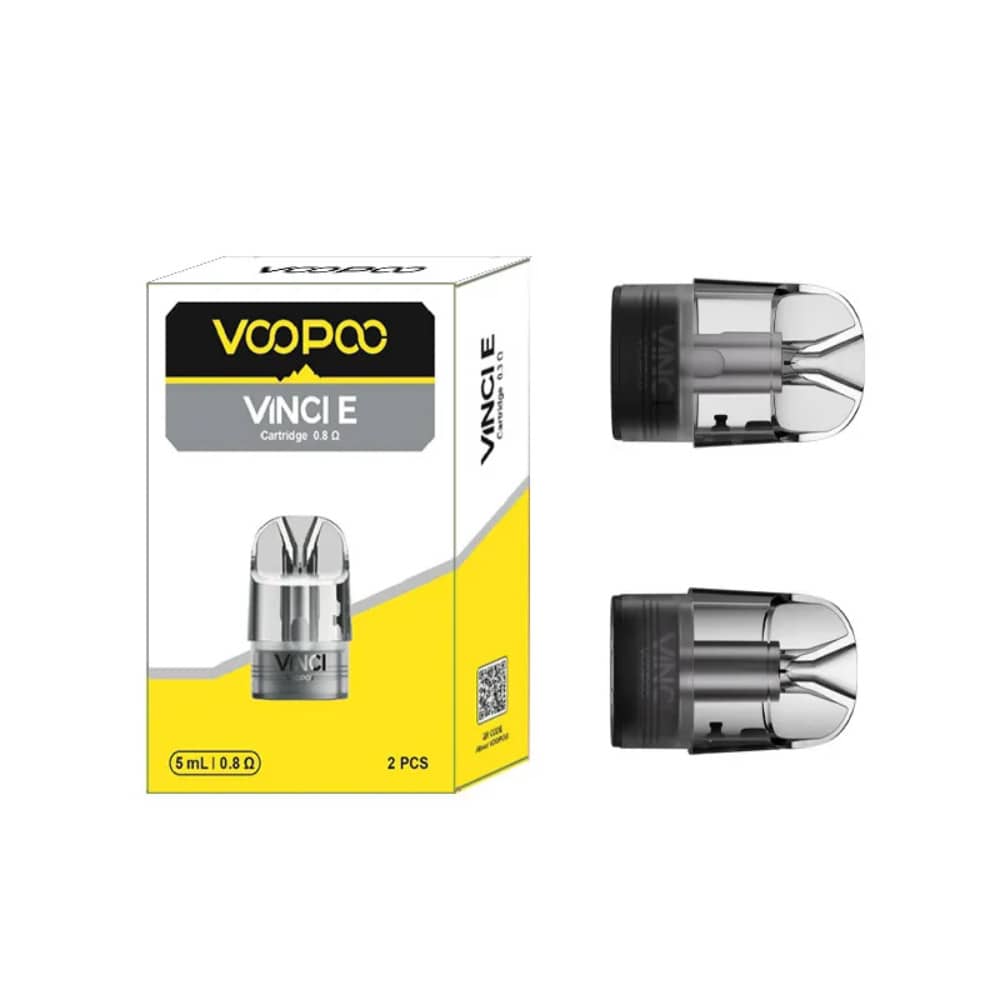 Voopoo Vinci E Replacement Pods 2 Packs 0.8ohm