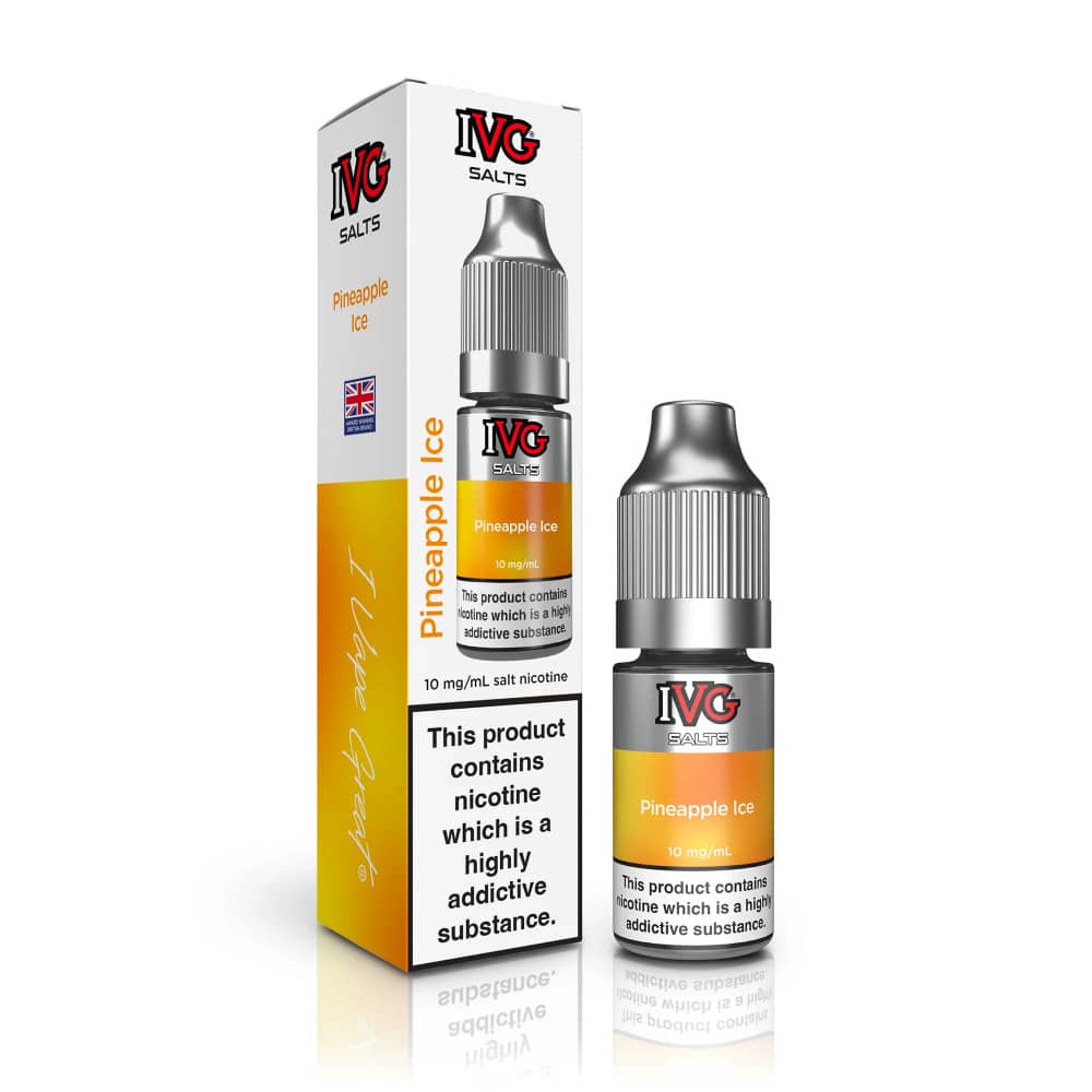 IVG Salt e liquids 10ml Pineapple Ice 10mg