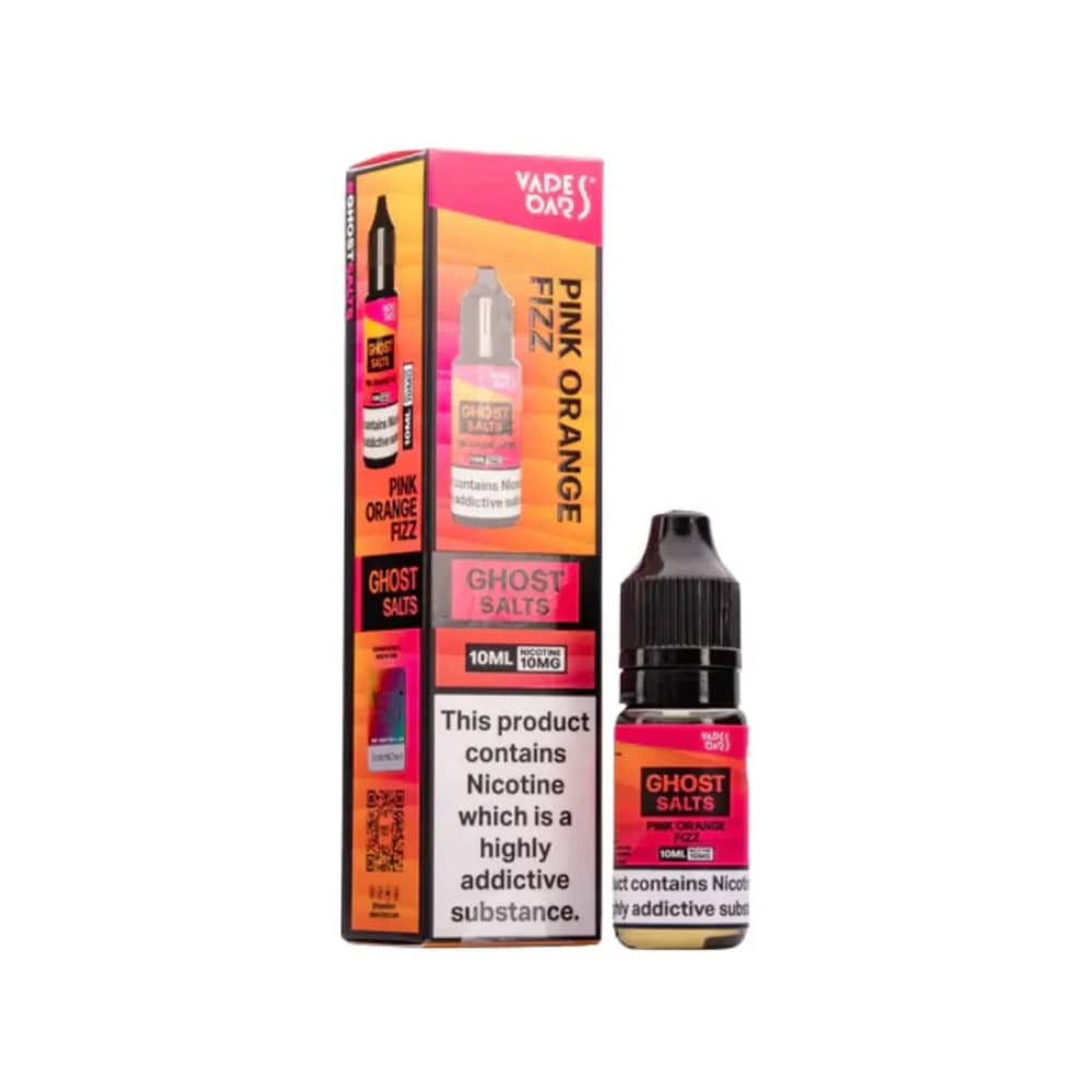 Ghost 3500 Nic Salts e liquids 10ml Pink Orange Fizz 20mg