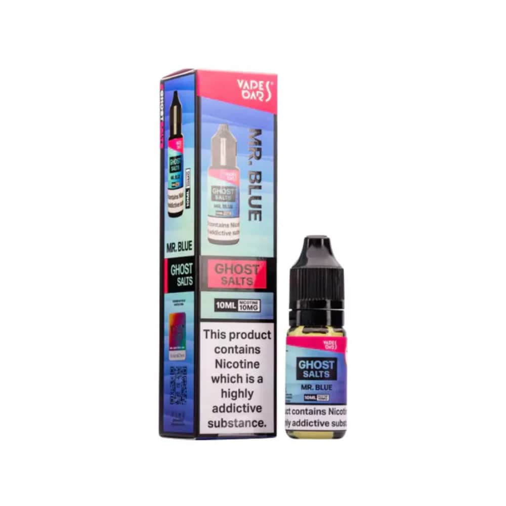 Ghost 3500 Nic Salts e liquids 10ml Mr Blue 20mg