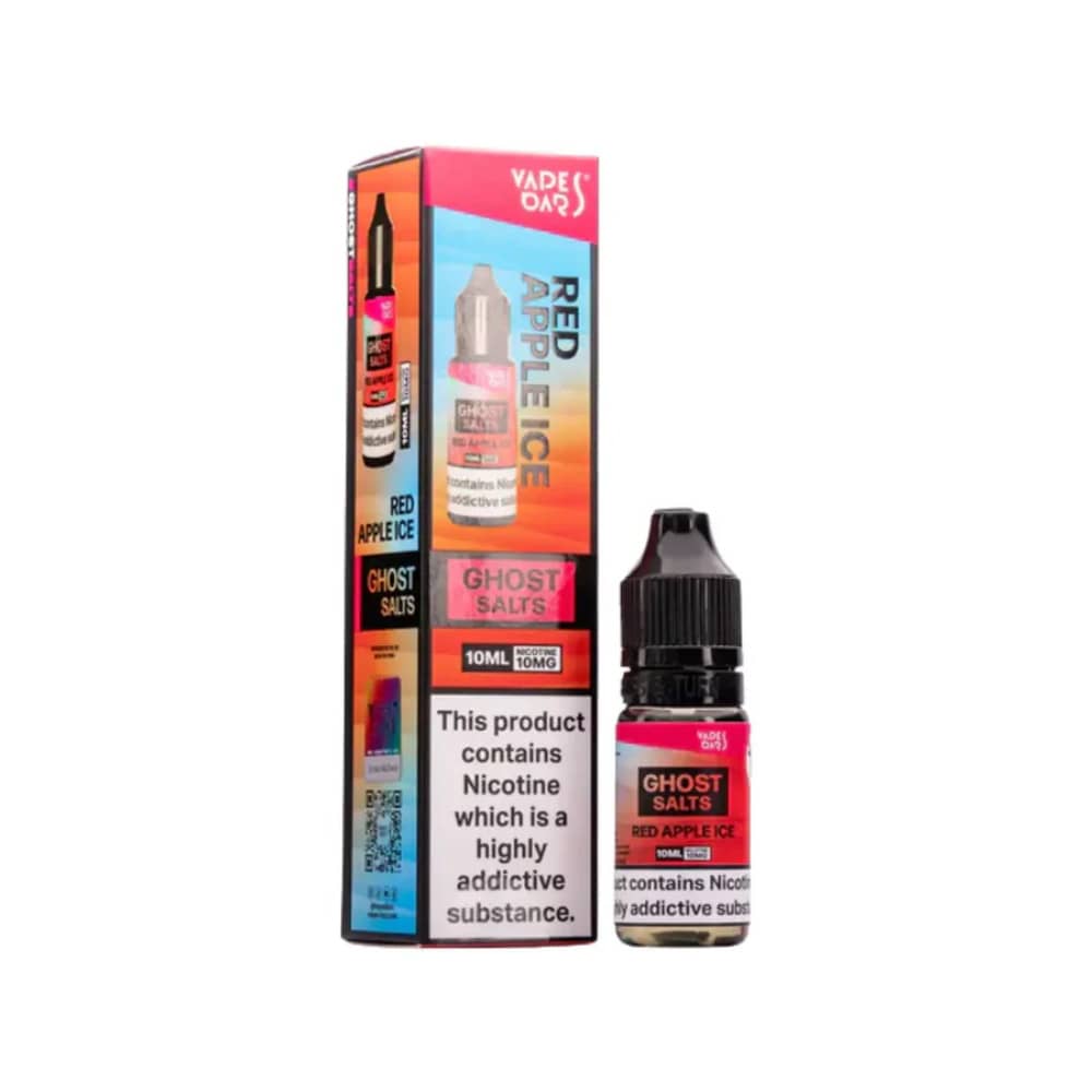 Ghost 3500 Nic Salts e liquids 10ml Red Apple Ice 10mg