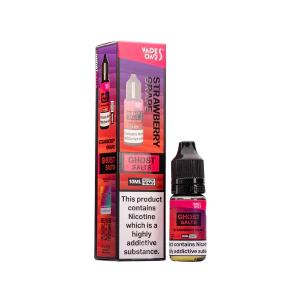 Ghost 3500 Nic Salts e liquids 10ml Strawberry Grape 10mg