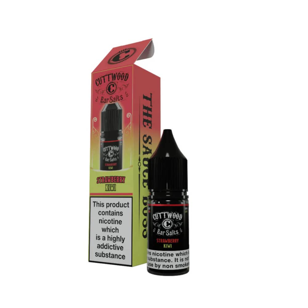 Cuttwood Bar Salt Nic Salts e liquids 10ml Strawberry Kiwi 10mg
