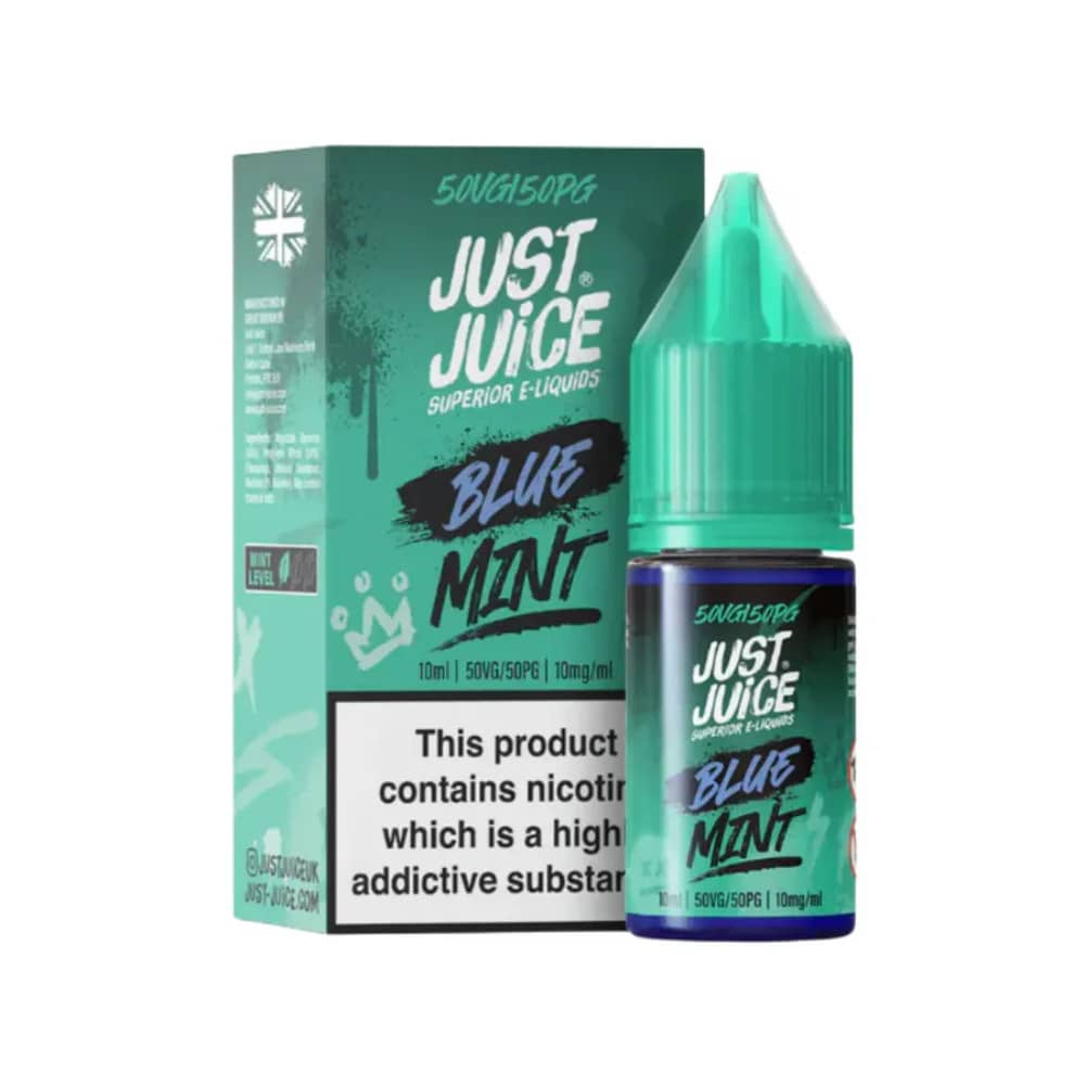 Just Juice Mint Nic Salts e liquids 10ml Blue Mint 20mg