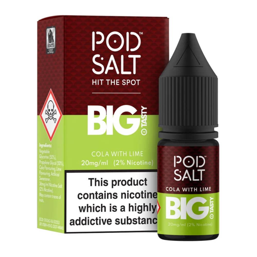 Pod Salt Fusions Nic Salts e liquids 10ml