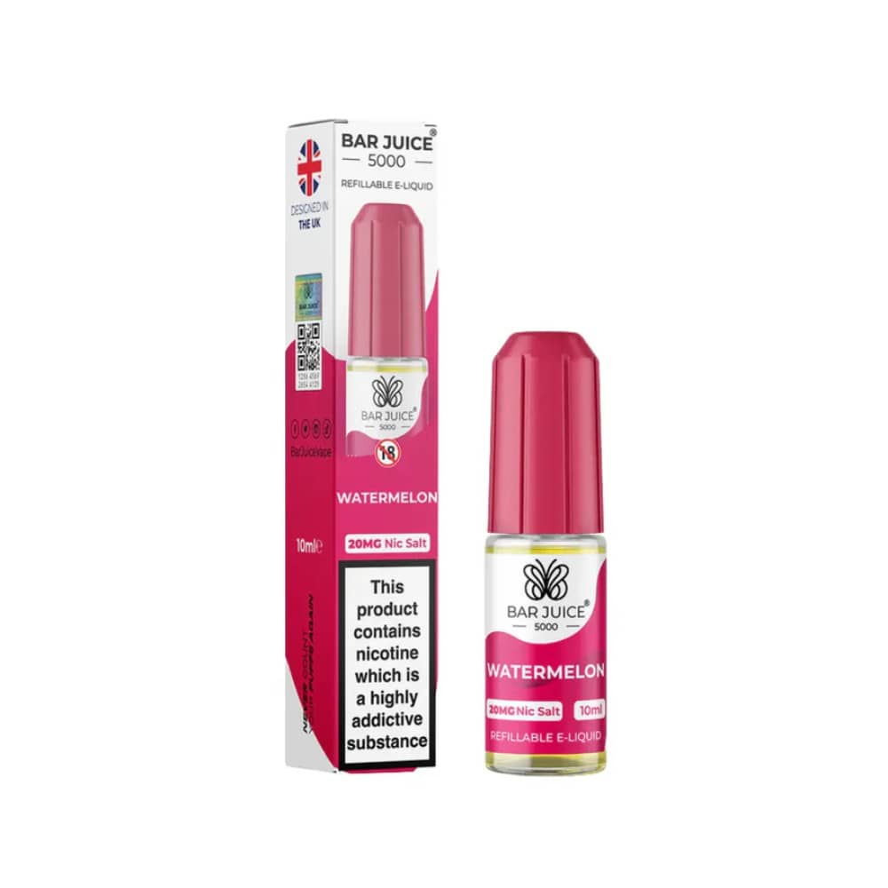 Bar Juice Nic Salts E-Liquids 10ml Watermelon 20mg