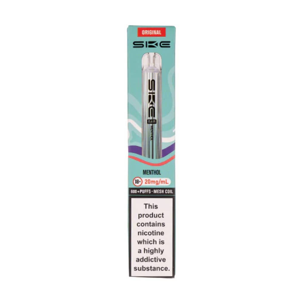 Ske Crystal Original 600 Prefilled Vape Kit Menthol