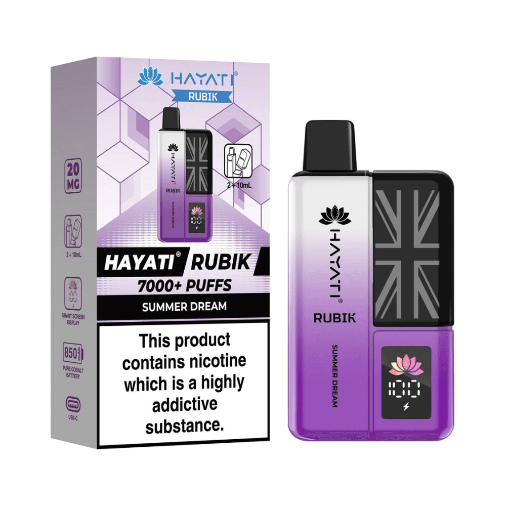 Hayati Rubik 7000 Prefilled Vape Kit Summer Dream