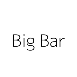 Big Bar