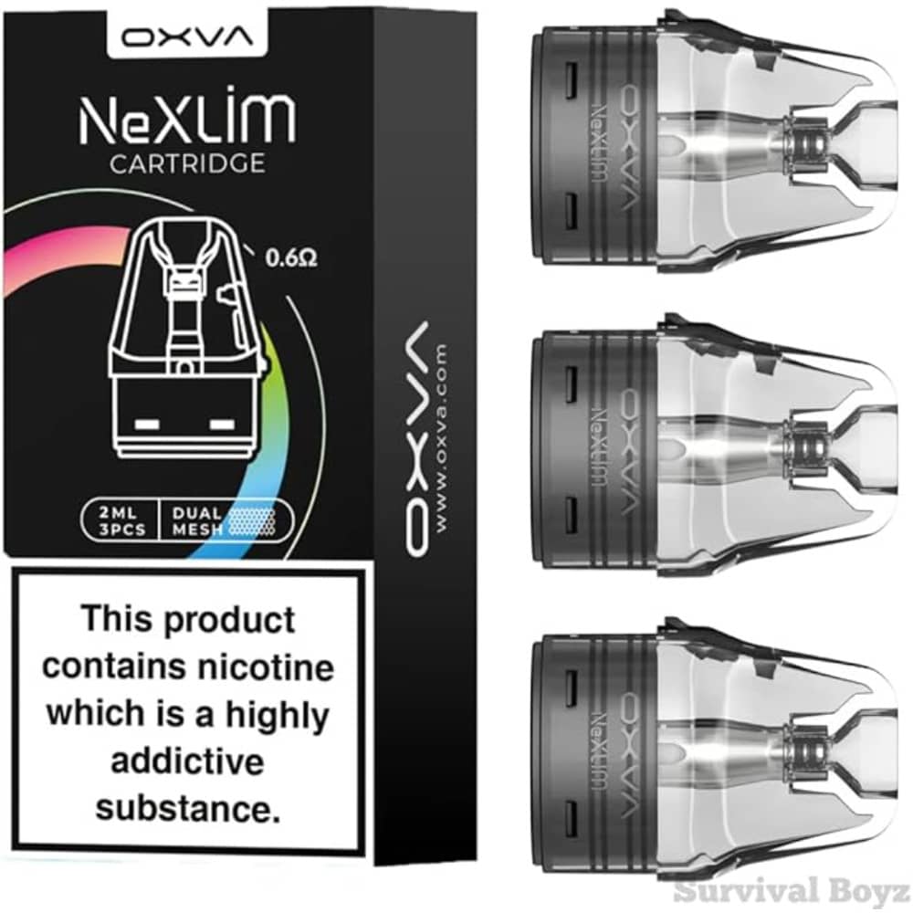 Oxva Nexlim Replacement Pods 3 Packs
