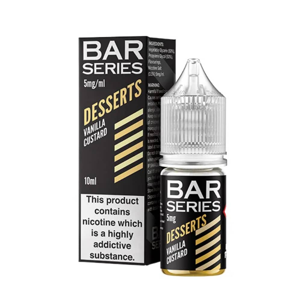 Bar Series Nic Salt Desserts Range 10ml