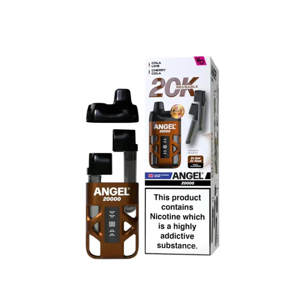 Angel 20K Prefilled Pod Vape Kit Brown Edition