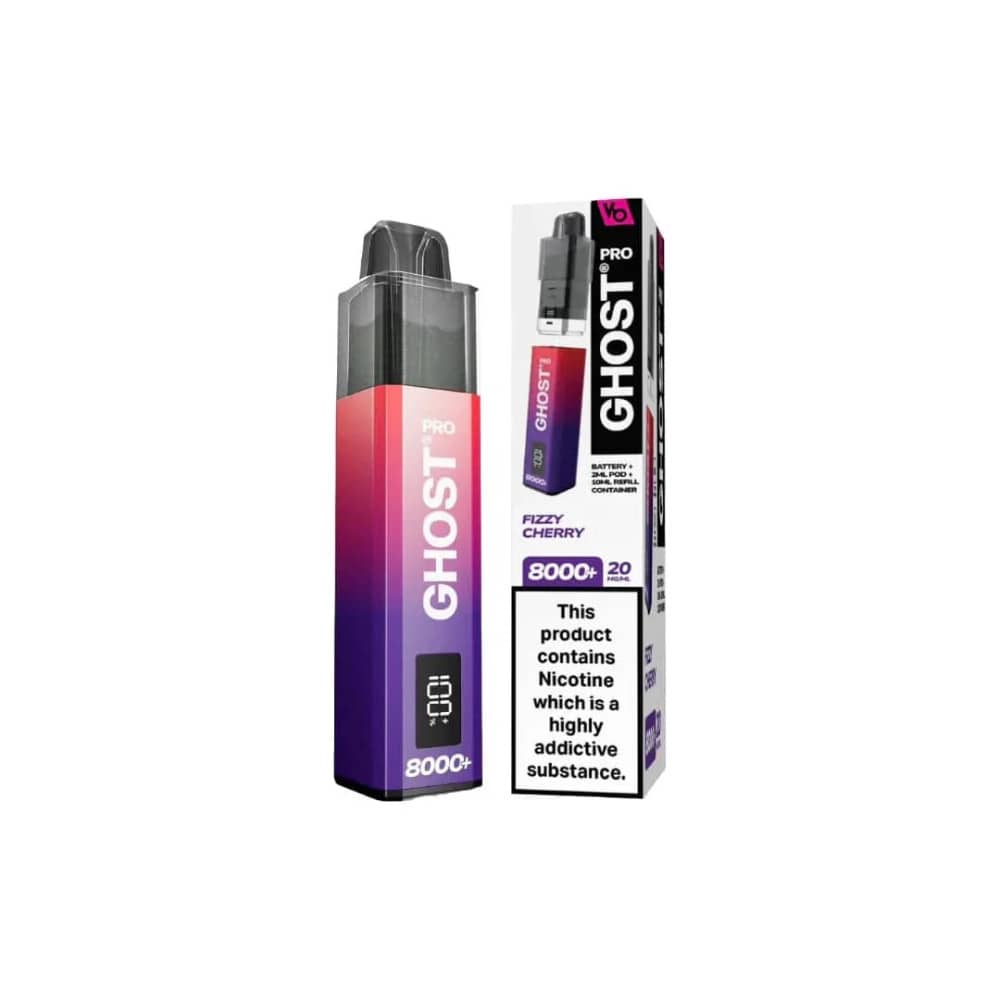 Vapes Bar Ghost Pro 8000 Fizzy Cherry