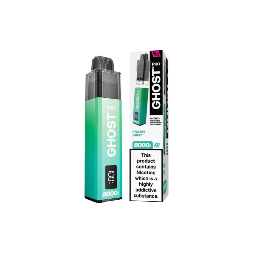 Vapes Bar Ghost Pro 8000 Fresh Mint