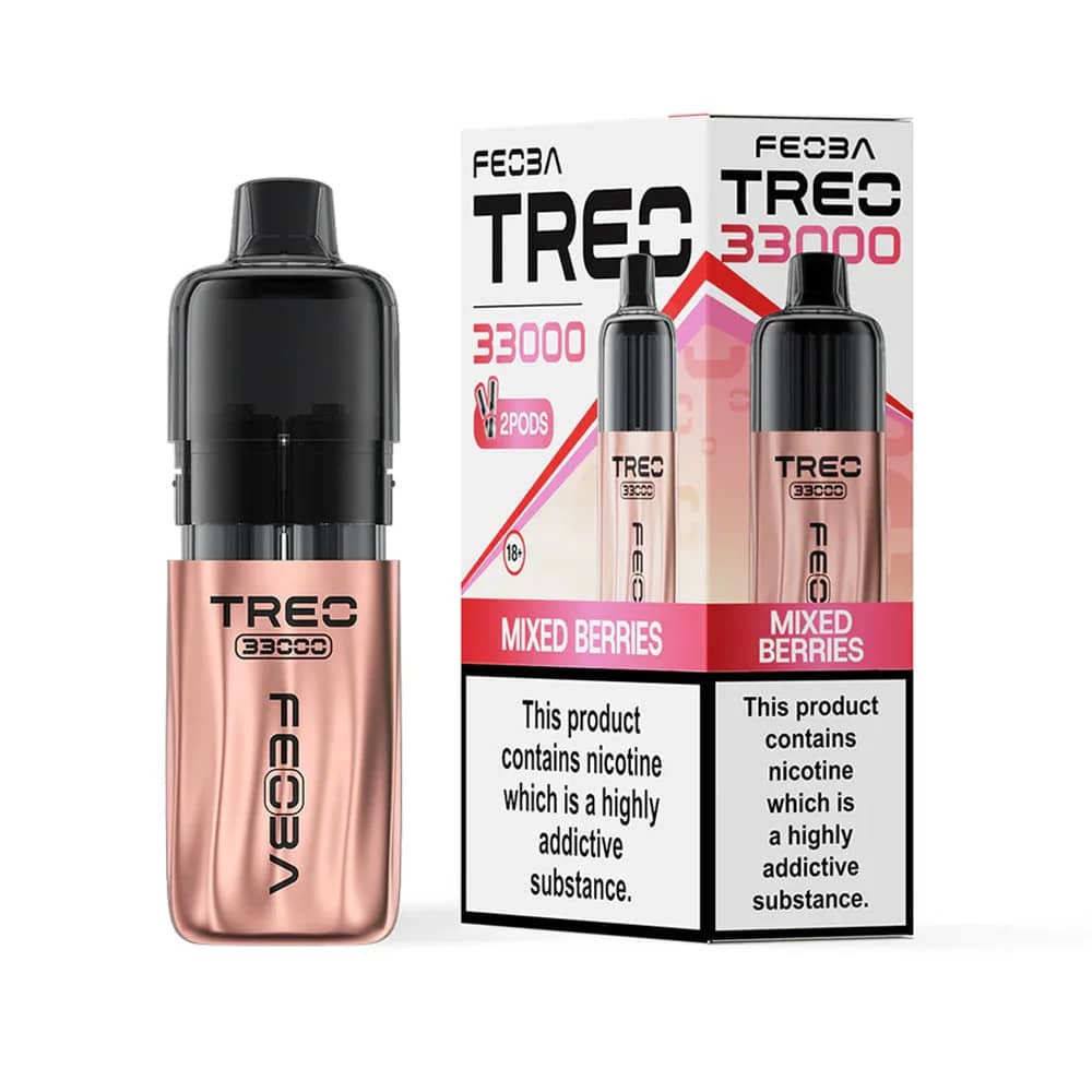 Feoba Treo 33k Prefilled Vape Kit Mixed Berries