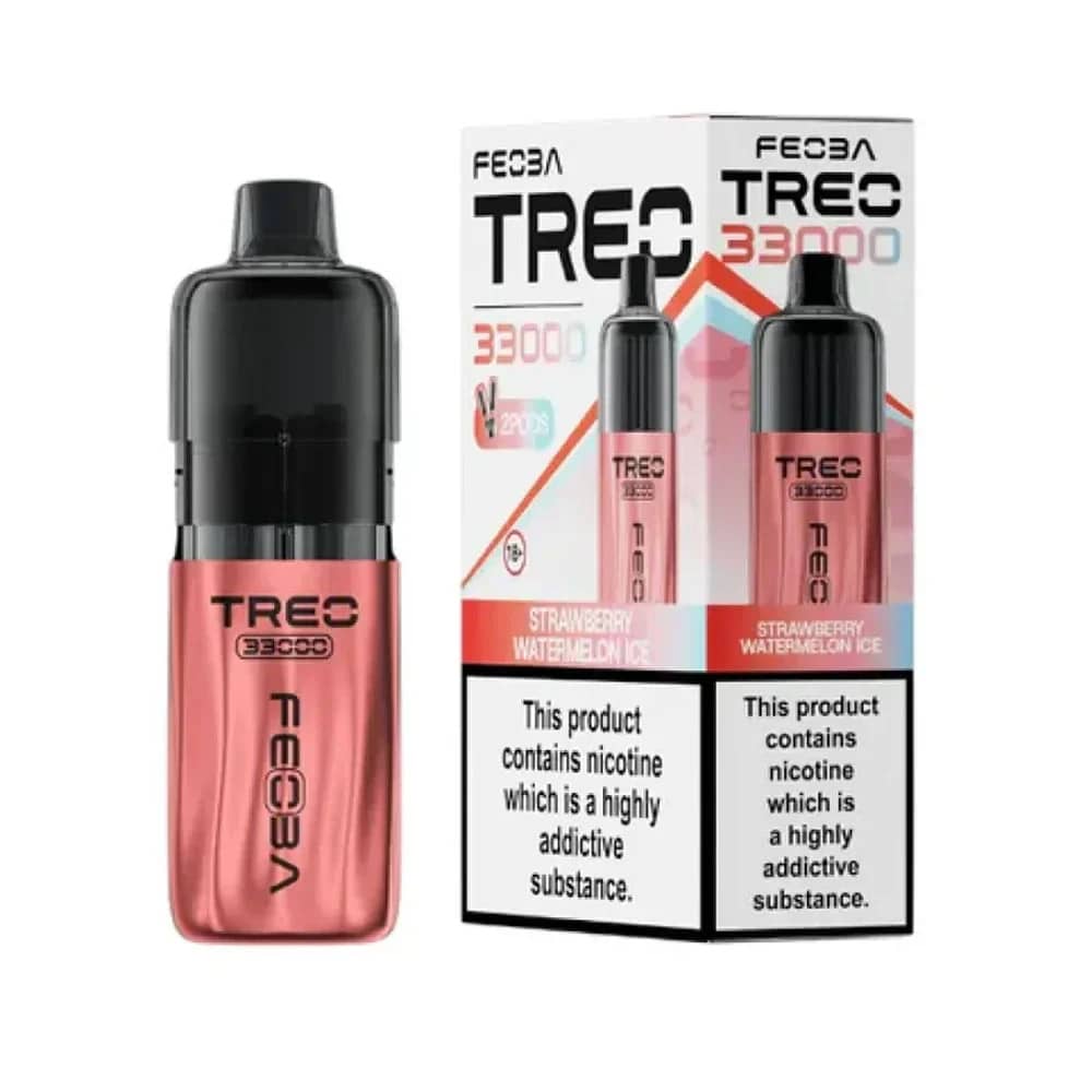 Feoba Treo 33k Prefilled Vape Kit Strawberry Watermelon Ice