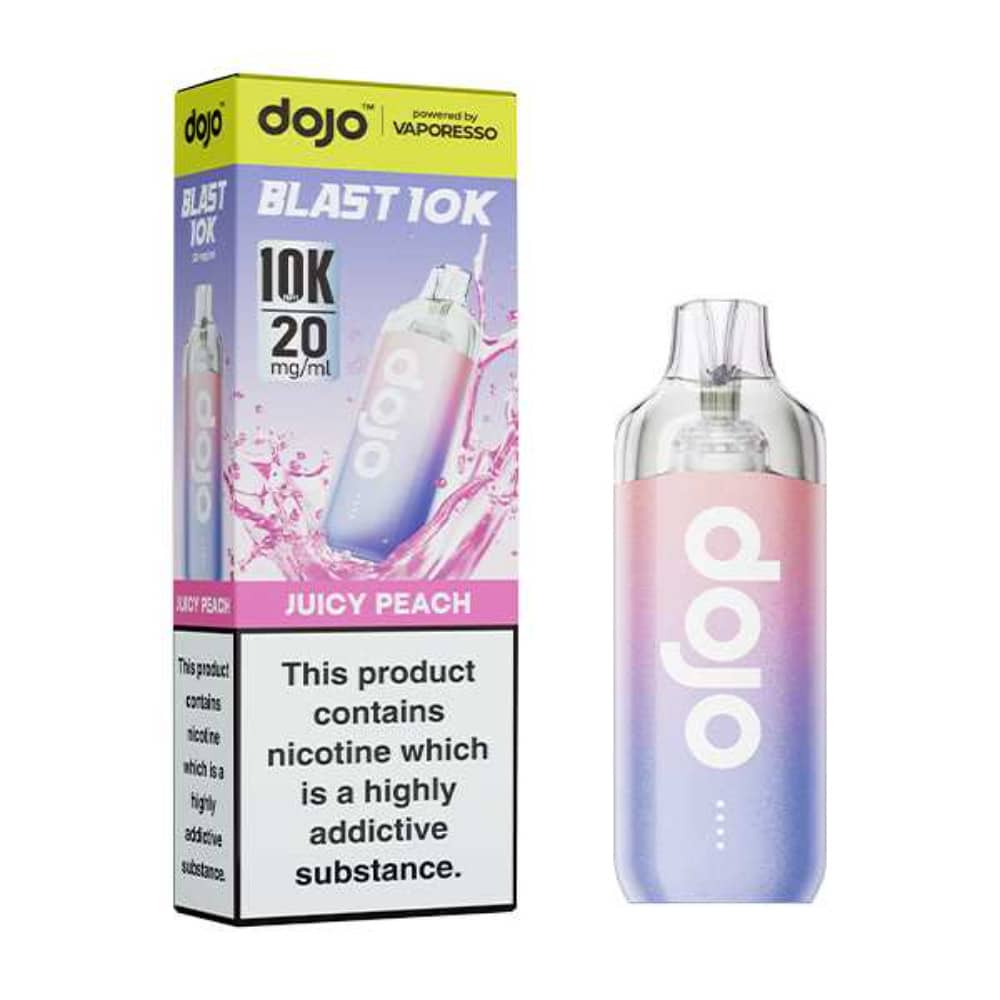 Vaporesso Dojo Blast 10k Prefilled Vape Kit Juicy Peach