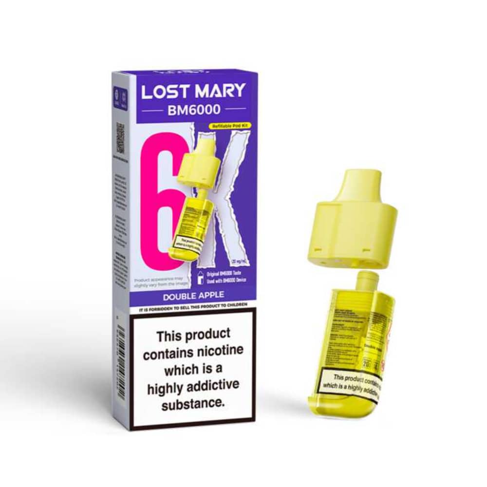 Lost Mary Bm6000 Pods Double Apple