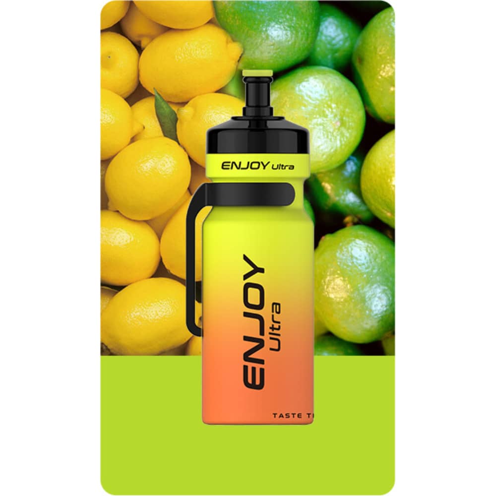 Enjoy Ultra 9000 Prefilled Pod Vape Kit Lemon Lime