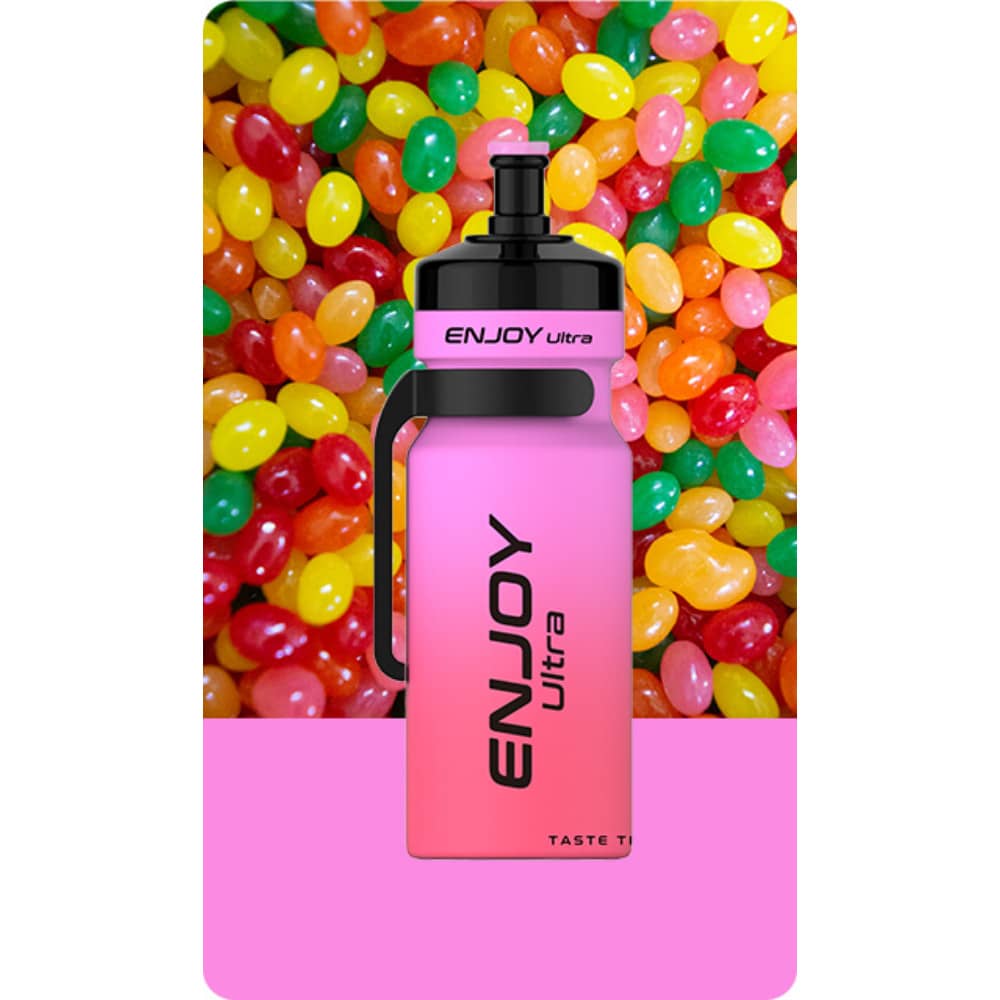 Enjoy Ultra 9000 Prefilled Pod Vape Kit Skittles