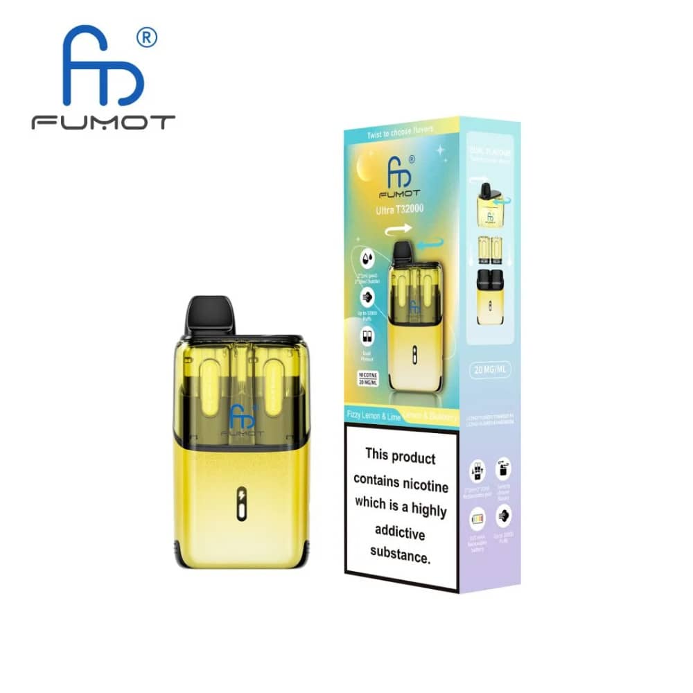 RandM Fumot Ultra T32000 Fizzy Lemon & Lime / Lemon & Blueberry