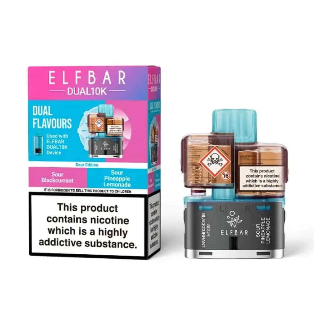 Elf Bar Dual 10k Pods Sour Edition