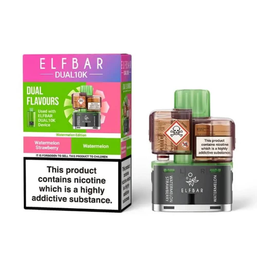 Elf Bar Dual 10k Pods Watermelon Edition